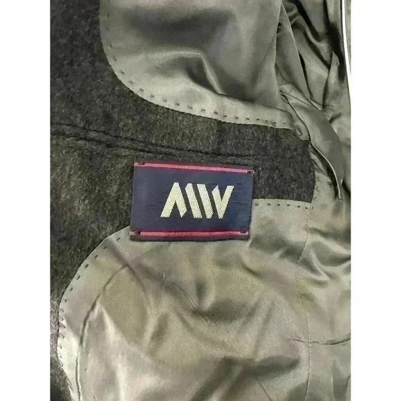 VTG Charcoal 100% Camel Hair Men's Blazer Sports Jacket Lined 40R Made in USA - Picture 3 of 14